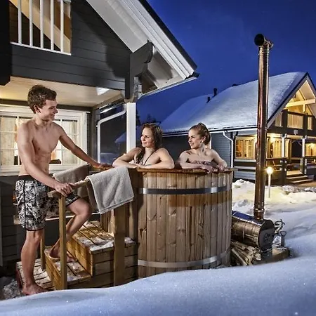 Holiday home Luoman Hirvimoekit Ahtari